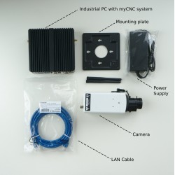 Kit with Industrial PC, Type 2 Camera and Visual License